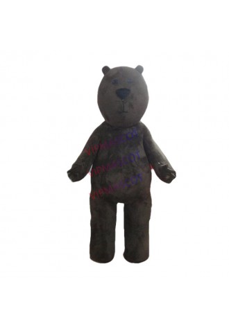 size black bear mascot costume  shoes hands party dress Halloween costume Holiday special clothing  for Halloween party event