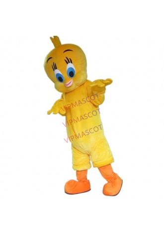 Tweety bird Looney Tunes Mascot Costume Cartoon for adult animal yellow Fancy Dress Halloween Purim party event