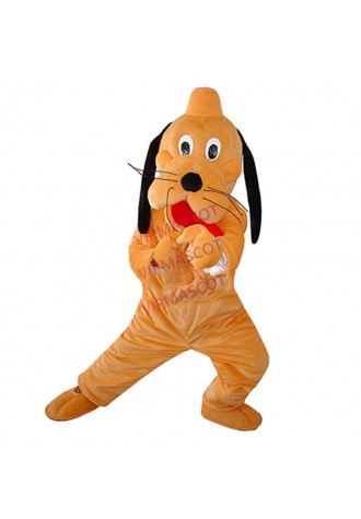 New Pluto Dog Mascot Costume Fancy Dress Outfit Free Shipping Adult Size