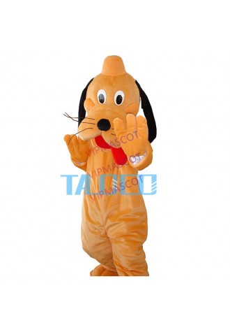 New Pluto Dog Mascot Costume Fancy Dress Outfit Free Shipping Adult Size