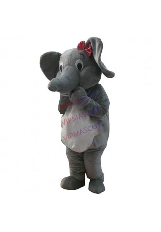 Professional New Elephant Mascot Costume Cartoon Suit