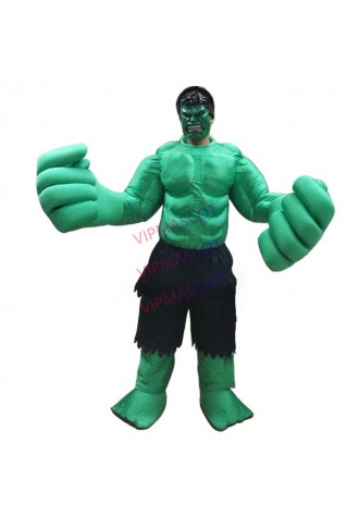 Hulk Mascot Costume Cosplay Fancy Dress Outfit Adult Size Free Shipping
