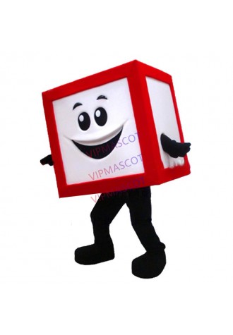 (Can Change Color) Anime Cosply Costume Square Container Carton Box Mascot Costume Advertising Mascotte Fancy Dress Suit 1955