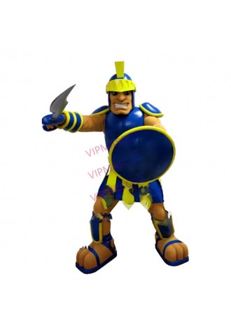 High Quality Spartan Mascot Costume Adult Warrior Knight Theme Anime Cosply Costumes Carnival Fancy Dress Mascotte Kits 2053