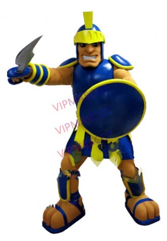High Quality Spartan Mascot Costume Adult Warrior Knight Theme Anime Cosply Costumes Carnival Fancy Dress Mascotte Kits 2053