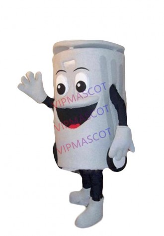 public trash can mascot costume adult size recycle waste ash bin garbage can anime costumes advertising mascotte fancy1702