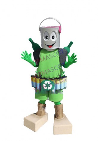 Hot Sale Cool Recycling Mascot Mascot Costume Green Theme High Quality Anime Cosply Costumes Mascotte Fancy Dress Kits 1905