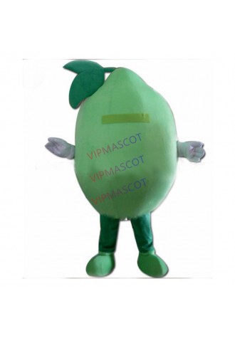 lime mascot costume for adult wholesale cartoon green lime lemon fruit theme anime cosplay costumes carnival fancy dress 2839
