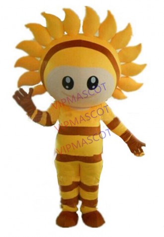 sunflower mascot costume wholesale hot sale cartoon cute sunny sunshine flowers theme anime cosplay costumes carnival fancy 2946