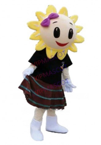 sunflower mascot costume flower mascot custom adult size cartoon character cosplay carnival costume 3167