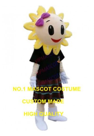 sunflower mascot costume flower mascot custom adult size cartoon character cosplay carnival costume 3167