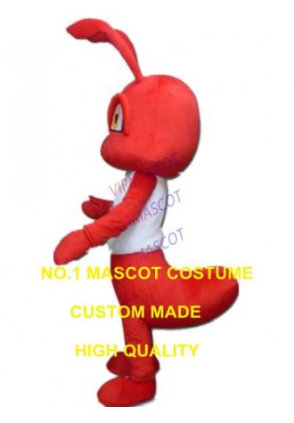 red fire ant mascot costume custom cartoon character cosplay adult size carnival costume 3156
