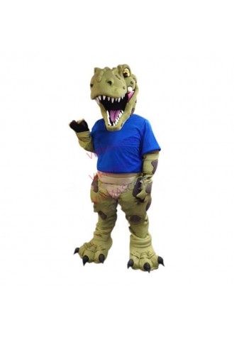 Tyrannosaurus Mascot Costume Adult Dinosaur Dragon Theme Cartoon Anime Cosply Costumes Mascotte Fancy Dress Kits 2068