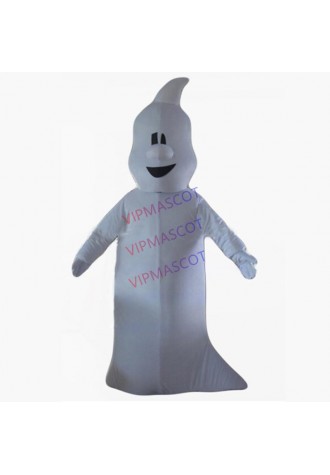 new halloween white ghost mascot costume cheap free ship cartoon ghost theme anime cosplay costumes carnival fancy dress 2542