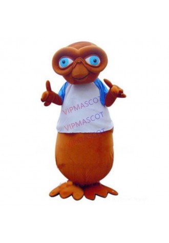 alien mascot costume brown alien mascot custom cartoon character cosplay carnival costume 3381