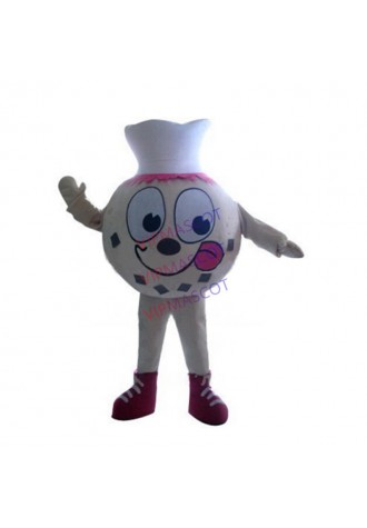 biscuit cracker chef mascot costume for adult newly custom cartoon baked cookie dessert theme anime cosplay costumes 2932