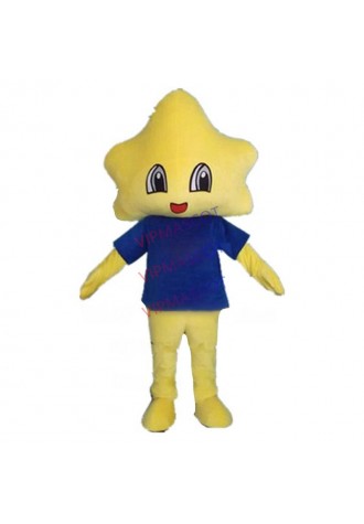 yellow star mascot costume five star custom adult size cartoon character cosplay carnival costume 3181