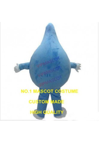 water drop mascot costume blue water drip custom adult size cartoon character cosplay carnival costume 3392