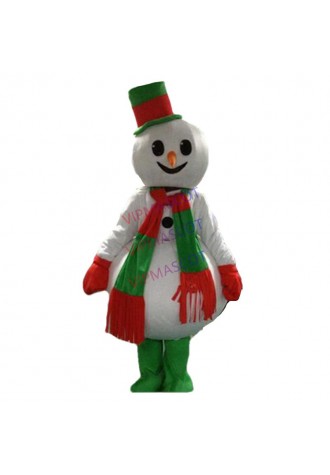 Christmas Snowman mascot costume popular Christmas Halloween snowman Mascot costumes Halloween party adult size mascot free Ship