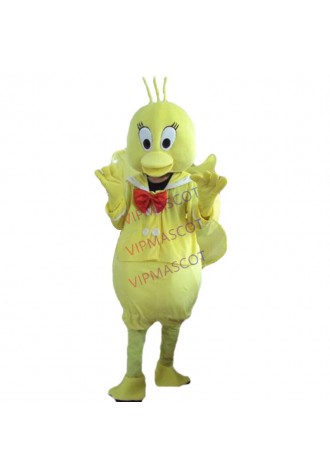 Yellow Duck mascot costum luxury mascot mascot of adult clothing clothing Halloween party role
