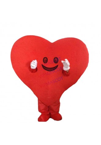 Halloween Wedding Party red heart cartoon Costume Fancy Dress Adult Children Size Love Red Heart Mascot Costume