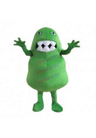 High quality Can be washed with water EVA Material Green bacteria Mascot Costumes walking cartoon Apparel Birthday party 456