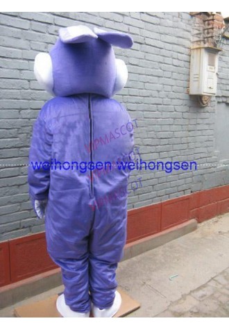EVA Material Helmet Blue rabbit Mascot Costumes Cartoon Apparel advertisement costumes Halloween Birthday party cosplay 144