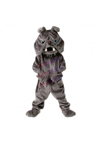 High quality EVA Material Helmet ALINCO Bulldog Mascot Costumes Cartoon Apparel advertisement Halloween Birthday party 105