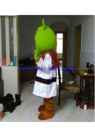 Hot Sale EVA Material Shrek Mascot Costume Cartoon Apparel Halloween Birthday party Cosplay Unisex 689
