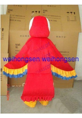 EVA Material Helmet High quality parrot Mascot Costumes Unisex cartoon Apparel Cosplay bird mascot costumes 260