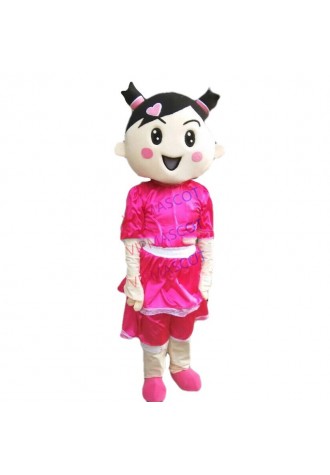 Factory direct Make EVA Material Helmet Pink skirt girl Mascot Costume Cartoon Apparel Halloween Birthday party Cosplay 697