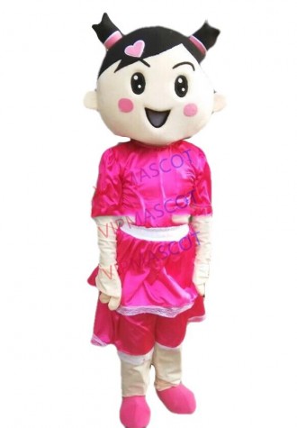 Factory direct Make EVA Material Helmet Pink skirt girl Mascot Costume Cartoon Apparel Halloween Birthday party Cosplay 697