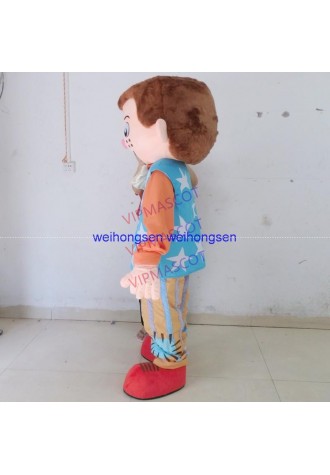 Hot sales Make EVA Material Helmet Spotted boy Mascot Costumes Cartoon Apparel Birthday party Masquerade 977