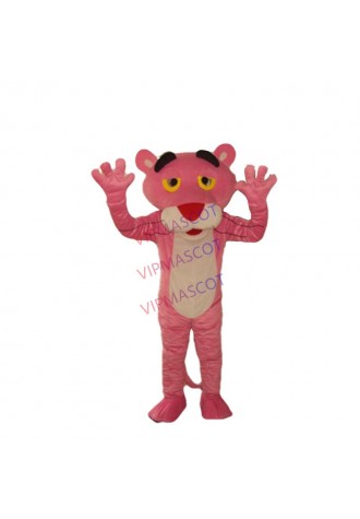 Pink Panther Mascot Costume Leopard Fancy Carnival  Mascot Festive Day Adult Doll Clothes Hot Cartoon Character Free Shipping