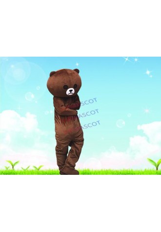 Hot Sale China Internet Popularity Bear mascot costume Flyers Bear Working Bear Fancy Dress Lovely Bear