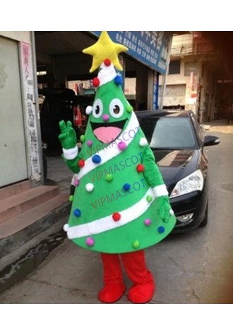 Christmas Tree Mascot costume Birthday Party Dress Halloween  adult mascot costume mascotte costume hot sale