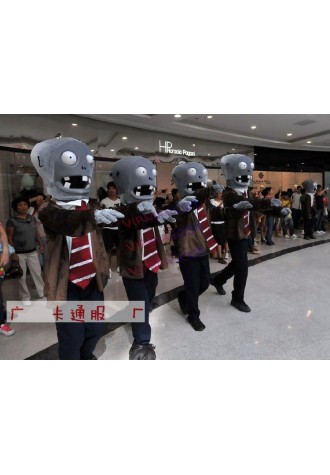 Pea Shooter Mascot Costume Plant Vs Zombies Fancy Dress Custom Cosplay Theme Mascotte Carnival Costumes Adults