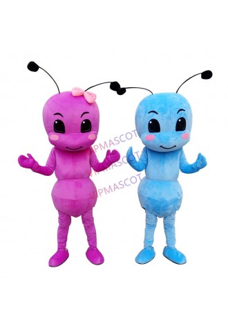 Ant Pismire Formicidae Mascot Costume Festival Adults Fancy Dress Outfit Cartoon 2 Color Cosplay