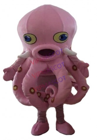 Octopus Devilfish Octopoda Octopi Mascot Costumes Cartoon Apparel Birthday party Masquerade