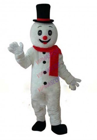 Helmet Snowman Mascot Costumes Walking Cartoon Apparel Birthday Party Advertisement Costumes Halloween Fancy DRESS Christmas