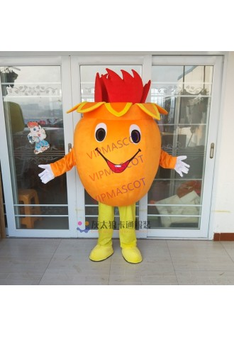 Vegetables Theme Anime Mascot Costumes Red Sweet Potato Mascot Orange Corn Taro Pomegranate Carnival Fancy Dress