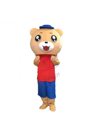 Cosplay Costumes Bear Mascot Costume Cartoon Character Adult Cartoon Character Outfit Suit for Halloween Carival party event