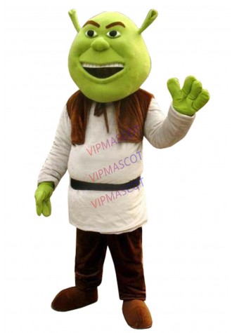 High Quality New Shrek Mascot Costume Cosplay Costume Adult Size For Halloween Birthday Party