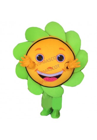 Sunflower Mascot Costume Adult Size Fancy Dress Mascot Costume Fancy Dress Christmas Cosplay for Halloween party event