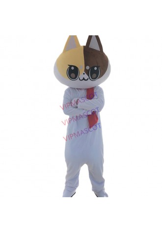 New Discount Factory Sale Cat Mascot Costume Adult Size Halloween Cat Cartoon Costume Fancy Party Stage Performance Dress