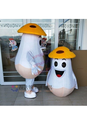 Mushroom Mascot Costume Adult TV Advertising Commercial Costume Fancy Dress Christmas Cosplay for Halloween party event