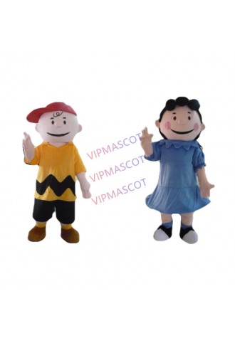 High quality EVA Material charlie brown Mascot Costumes Crayon Cartoon Apparel Birthday party Masquerade