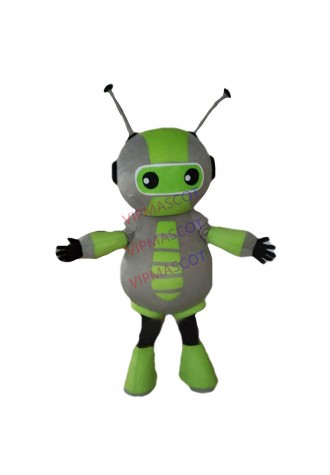 Robot Mascot Costume Promotional Props Halloween Party Fancy Cosplay Dress Adult Size Mascot Costume Free Shipping