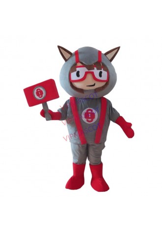 Grey Robot Costume Cosplay Outfits Adult Size Cartoon Mascot costume For Carnival Festival Commercial Dress