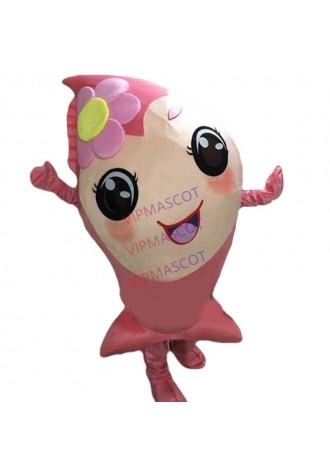 Ocean Fish Carp Mascot Costume Party Mascot Animal Costume Halloween Fancy Dress Christmas Cosplay for Halloween Party Event